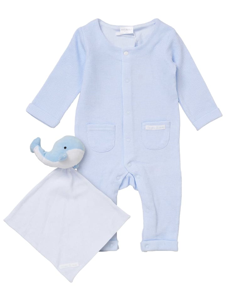 

Комбинезон Rock a Bye Baby Boutique, светло-синий