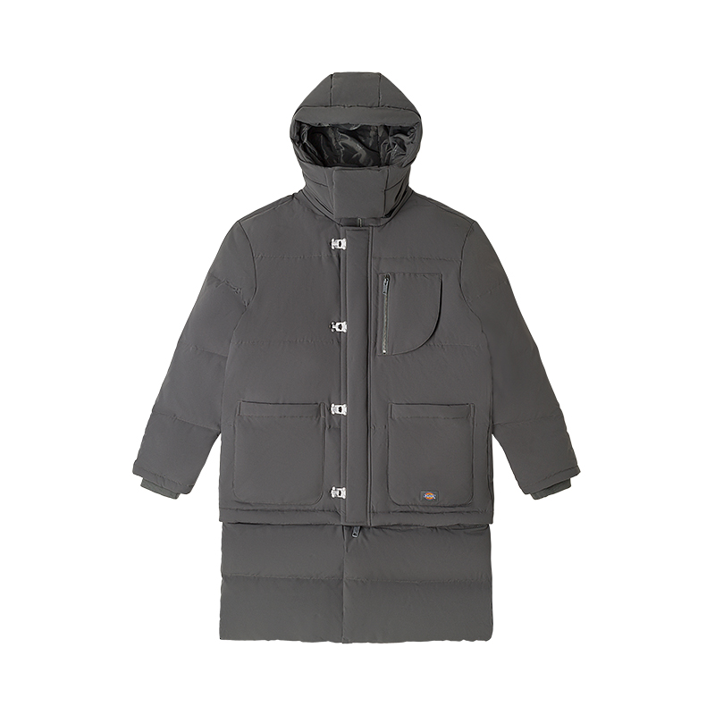 

Куртка пуховая унисекс серая Dickies, Серый, Куртка пуховая унисекс серая Dickies