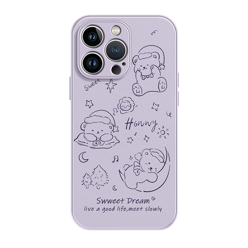 

Чехол для телефона Lingtao Leading Taobao, Grass PurpleND3275 Good Dream Bear