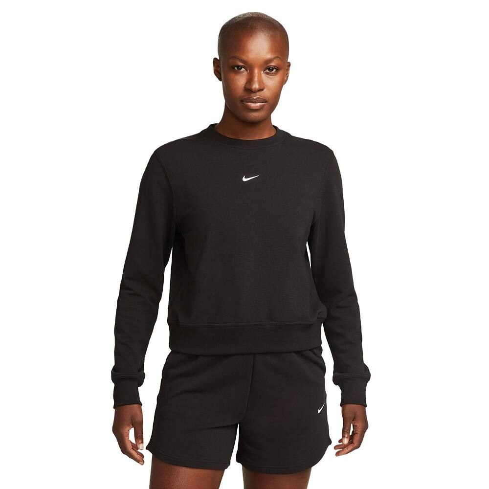 

Женский свитшот с круглым вырезом Nike One Dri-FIT, черный