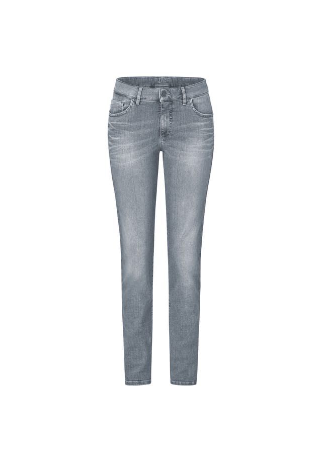 

Джинсы стрейч с низкой посадкой lia Paddock'S, цвет light grey used moustache