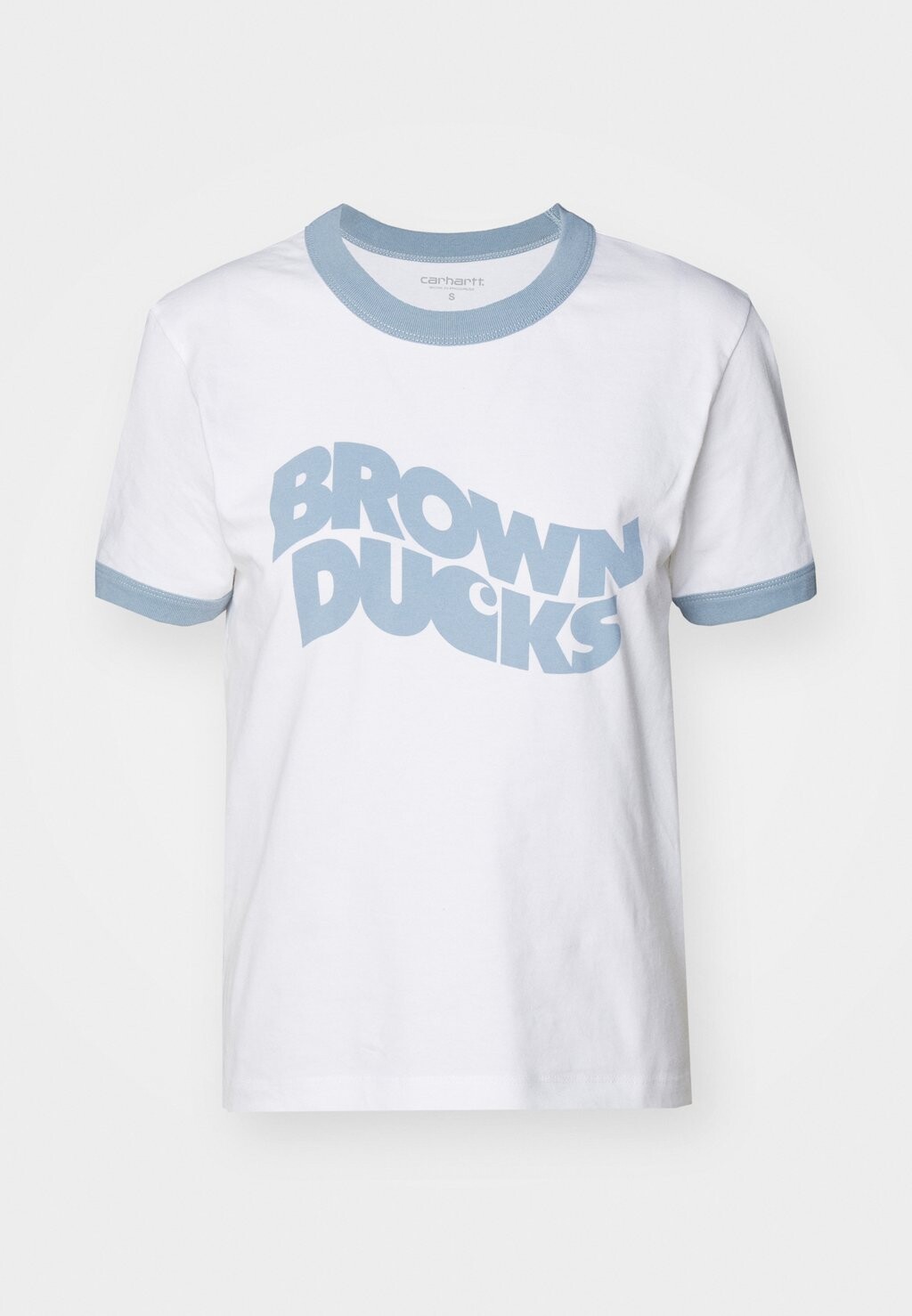 

Принт на футболке DUCKS RINGER Carhartt WIP, белый