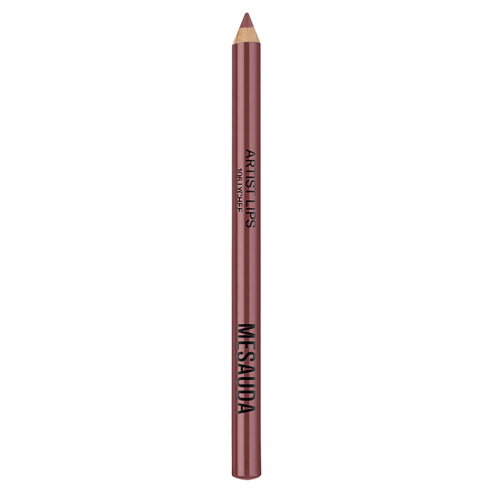 

Карандаш для губ artist lips lip pencils Mesauda, цвет nr. 106 lychee, вес 1.14 гр.