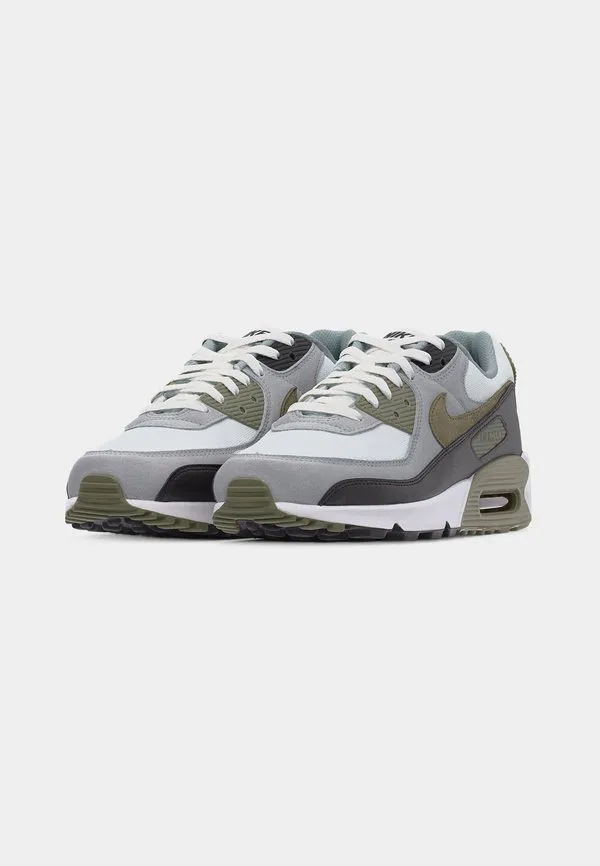 Кроссовки air max 90 summit белого/серебристого цвета/светло-пемзового цвета/черного/белого цвета Nike Sportswear, Summit White/Silver-Coloured Sage/Light Pumice/Black/White — фото 3
