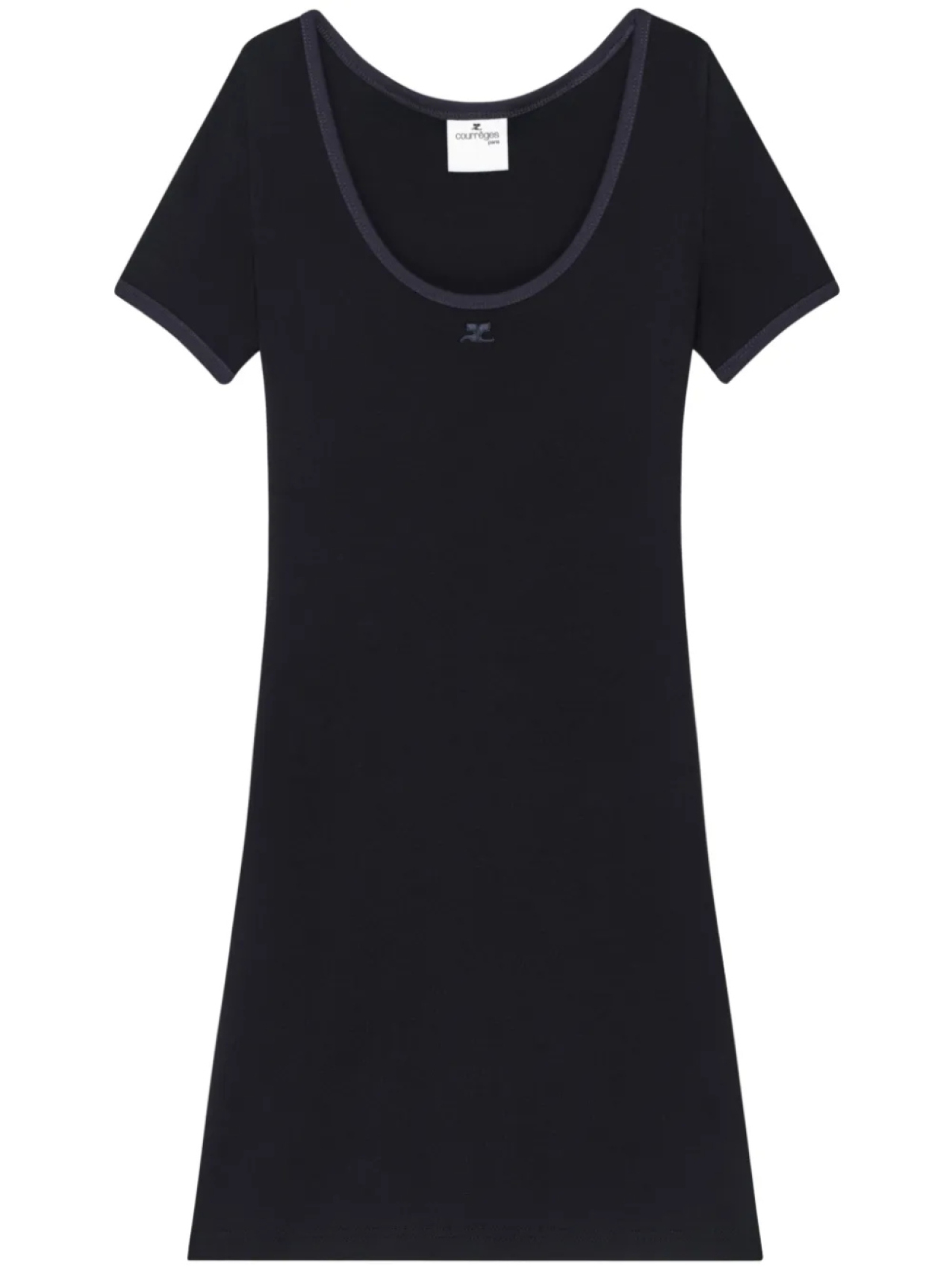 

Платье мини Holistic Courrèges, черный