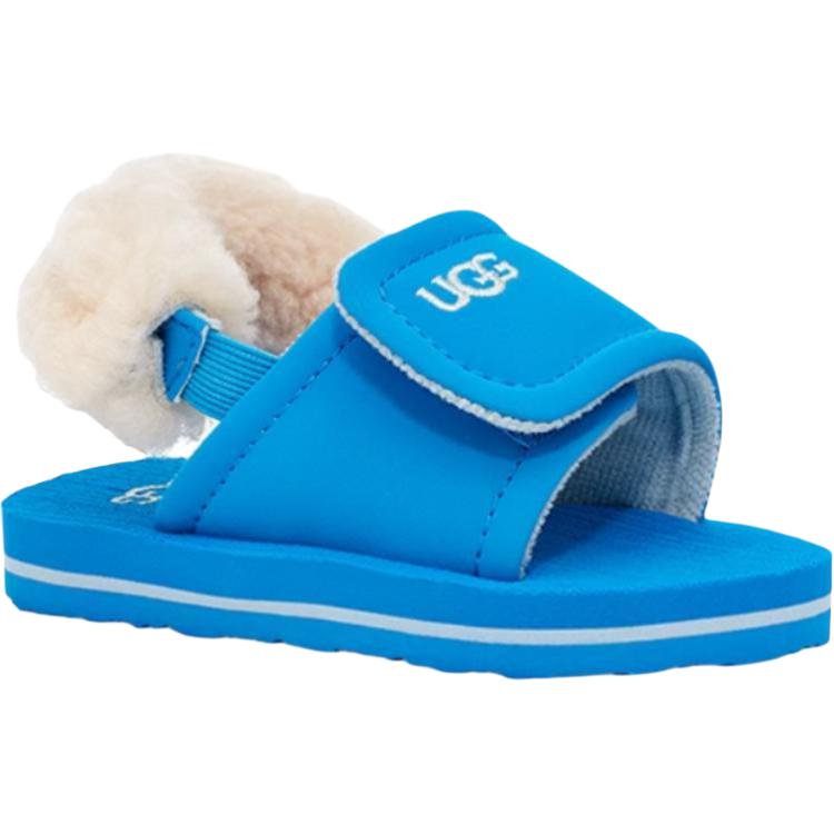 Износостойкие дышащие низкие детские туфли для младенцев и малышей UGG, синий — фото 2