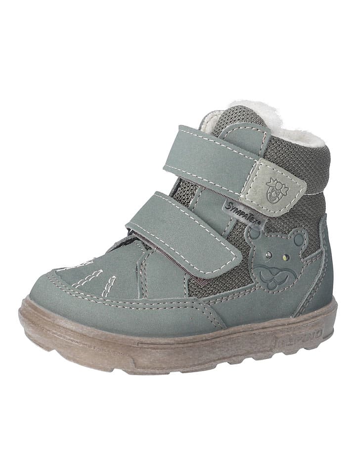 

PEPINO Зимние ботинки "Бруно" зеленого цвета