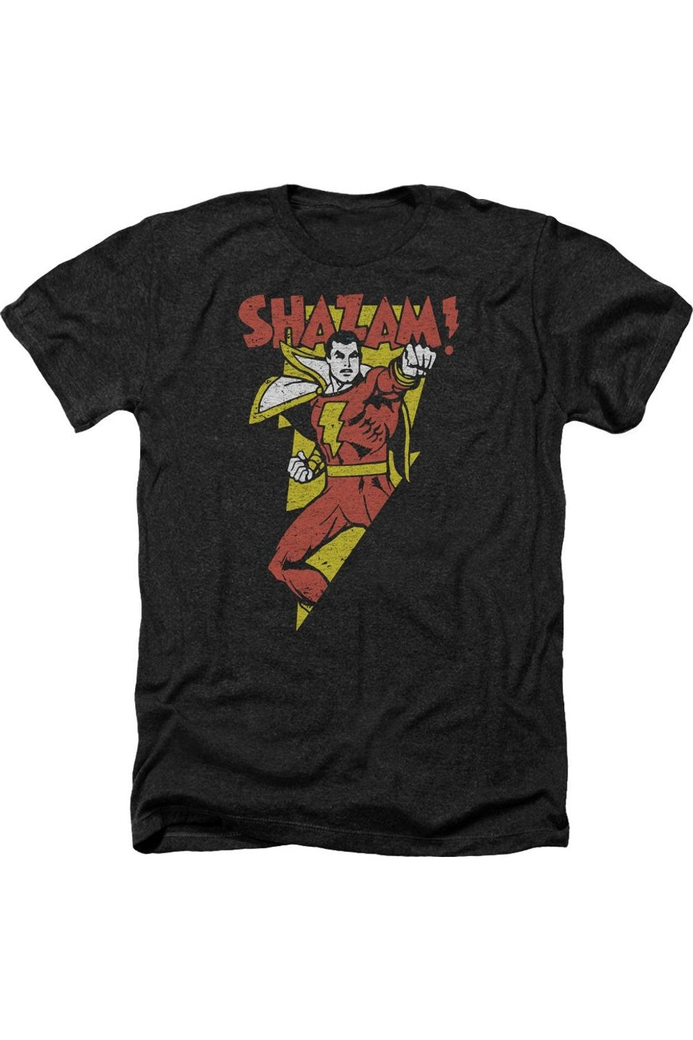 

DC Comics In Bolt Adult Heather Tee / Футболка Gildan, черный