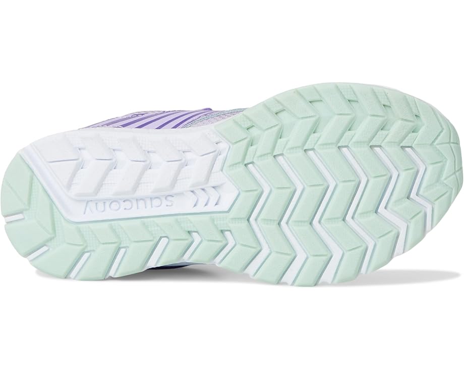 Детские кроссовки Saucony Velocer A/C (little kid/big kid) Saucony Kids, Purple — фото 3