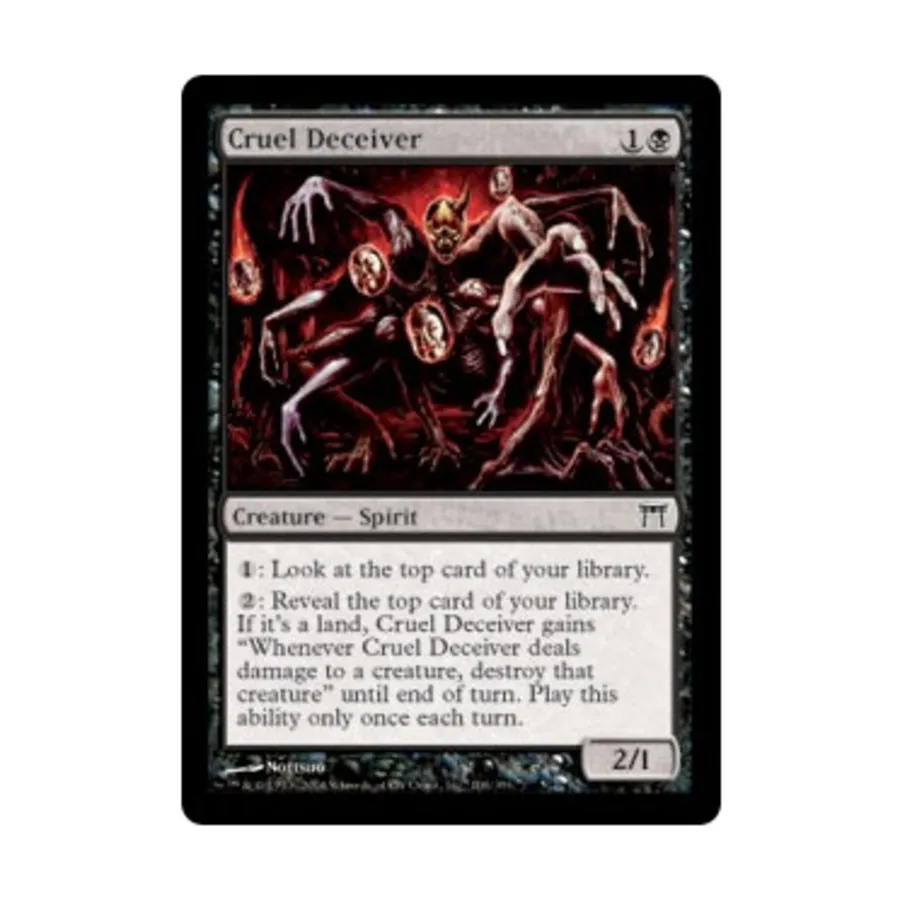 

CCG Жестокий обманщик (C) (фольга), MTG - Champions of Kamigawa