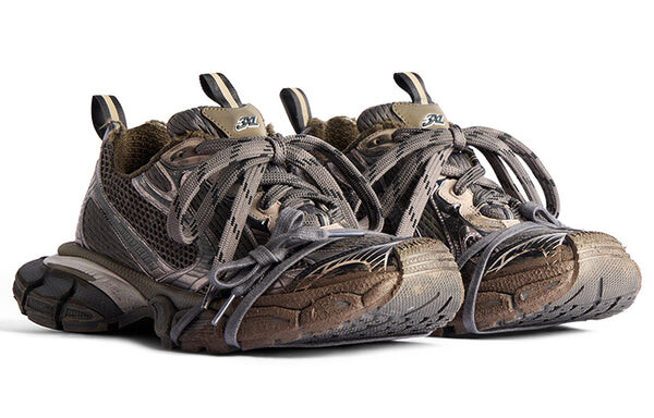 Кроссовки 3xl sneaker worn out sneakers 'brown mesh and polyurethane' Balenciaga, коричневый — фото 3