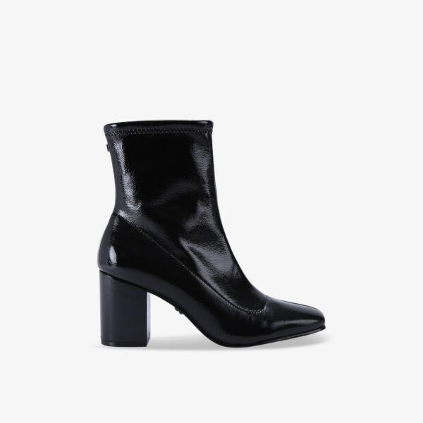 Ботильоны из искусственной кожи с каблуком Strut Carvela, черный