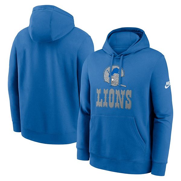 Толстовка с капюшоном Detroit Lions Best Season Rewind Club Nike