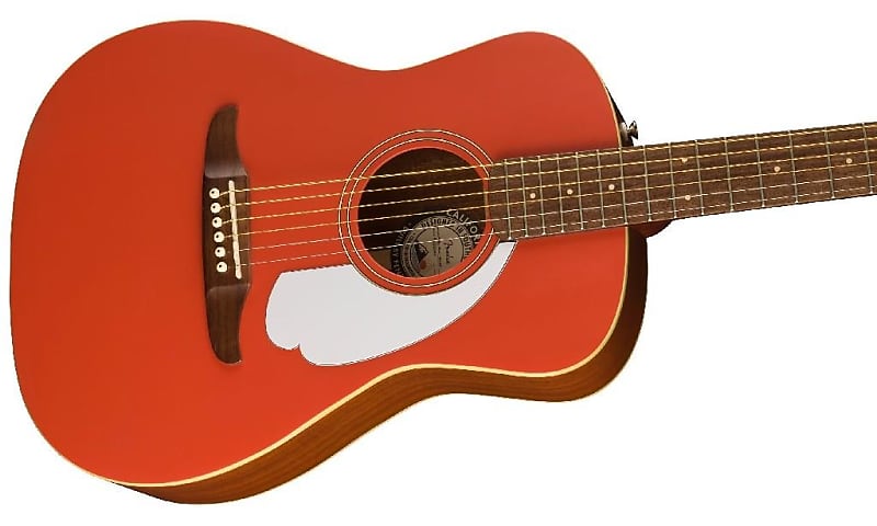 

Акустическая гитара Fender Malibu Player Acoustic Electric Guitar Fiesta Red