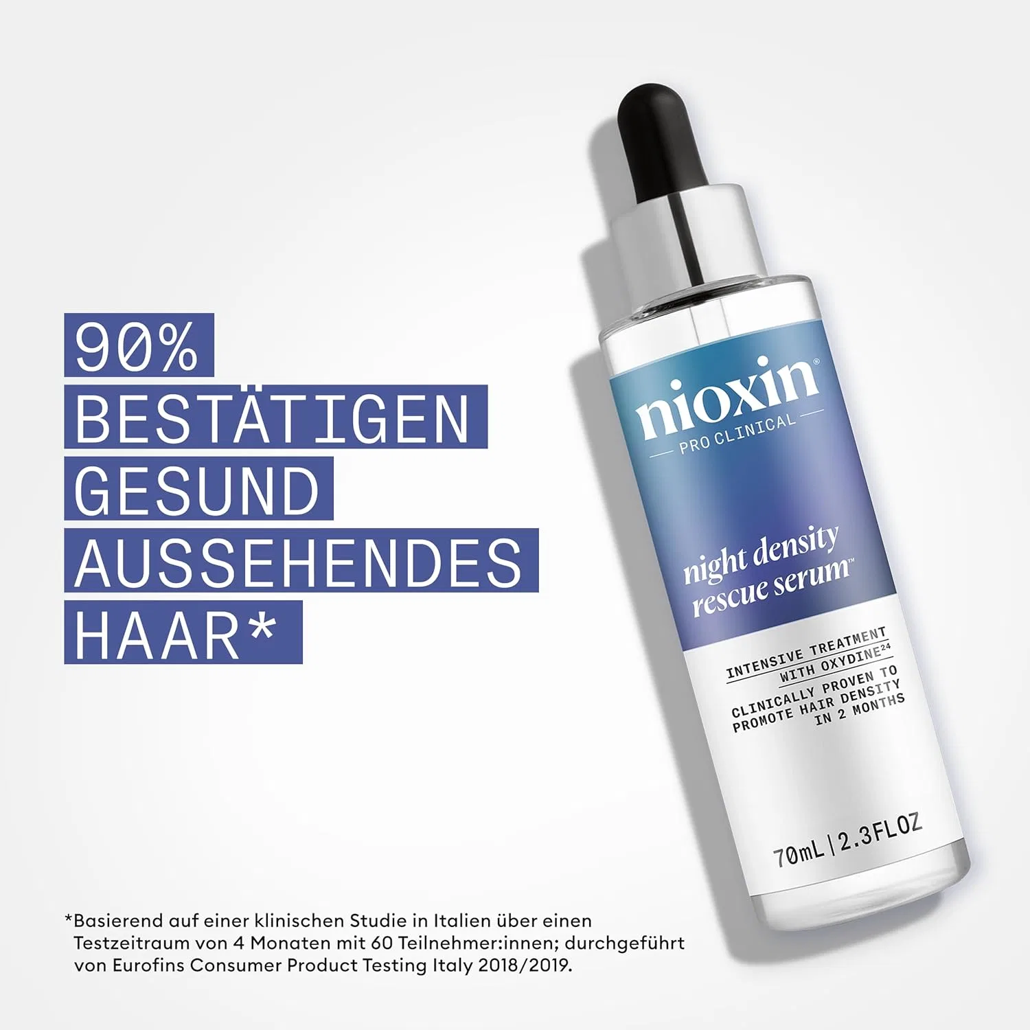 Ночная сыворотка для волос «Night Density Rescue» от Nioxin Nioxin — фото 3