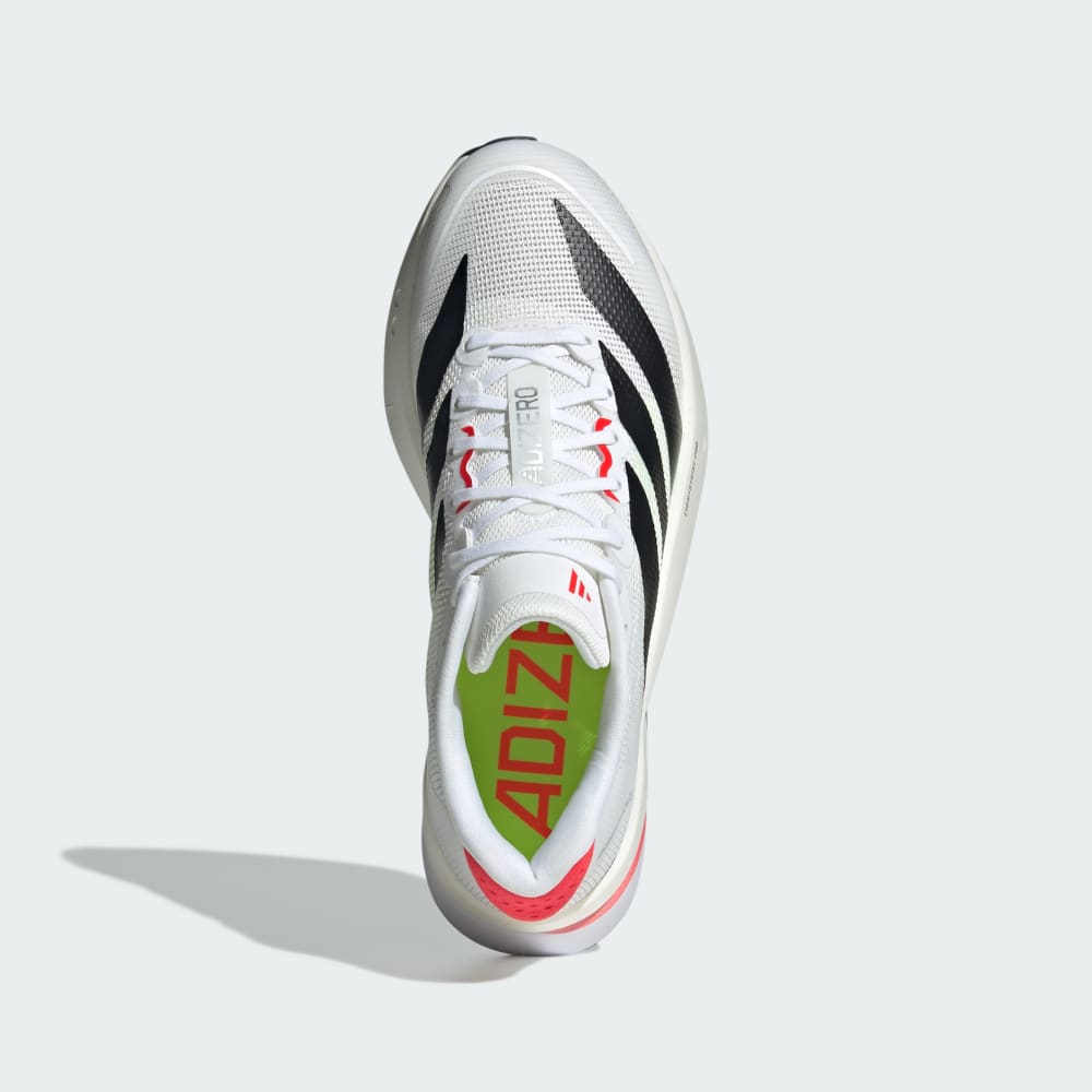 Кроссовки Adidas Adizero Boston 13 Shoes, цвет Cloud White/Core Black/Lucid Red — фото 2