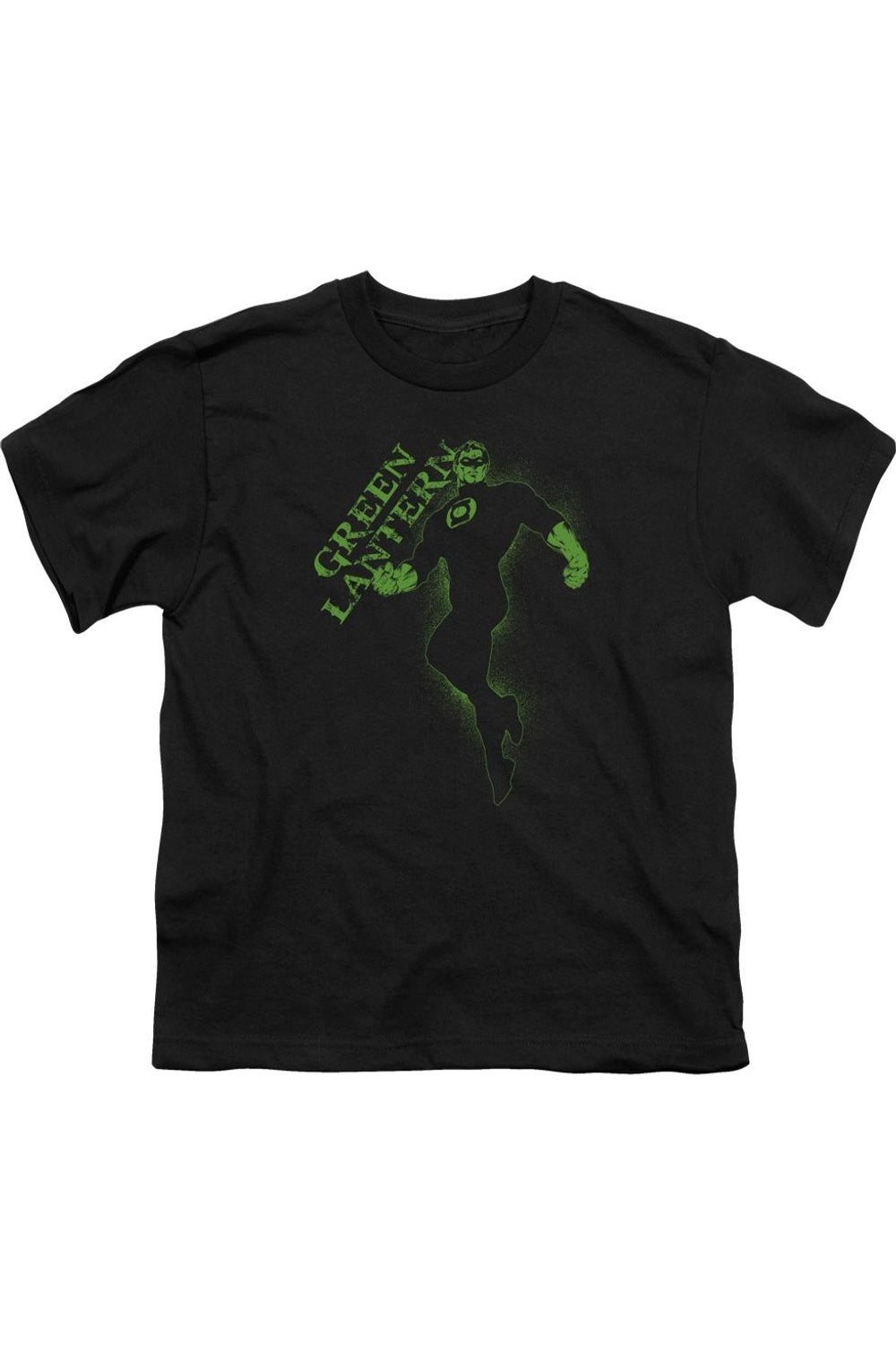 

Футболка Gl Lantern Darkness с коротким рукавом для подростков Gildan, черный