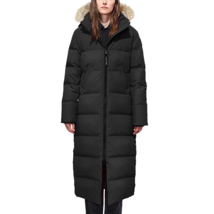 Mystique Series Пуховая куртка Женская Черная Canada Goose — фото 3