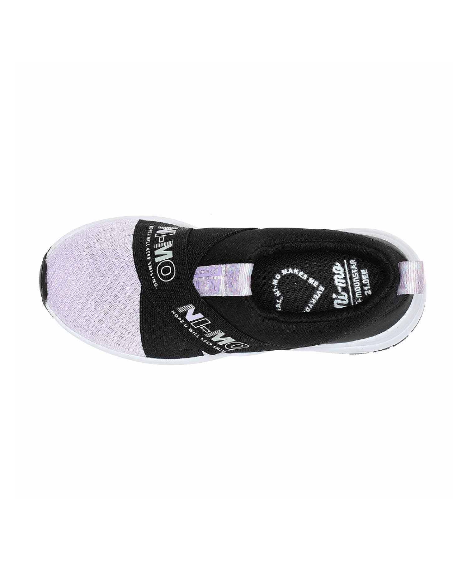 Детские кроссовки MoonStar NM J121 SLIP-ON Nemo Ni-Mo, lilac — фото 3