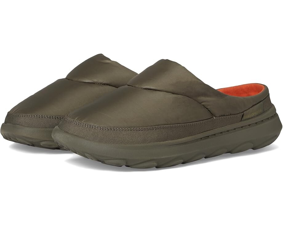 

Сабо Merrell Hut Moc 2 Quilted Slide, оливковый