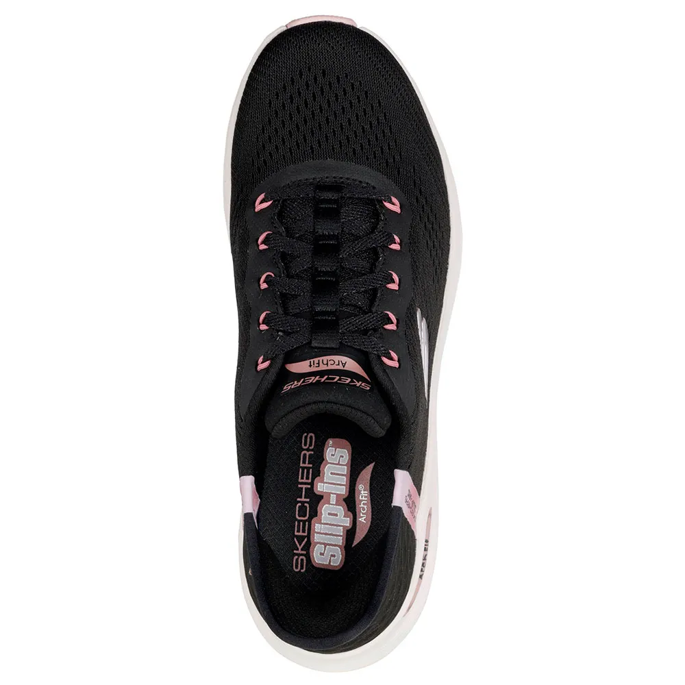 Кроссовки Skechers Arch Fit 2.0 Easy Chic, черный — фото 4
