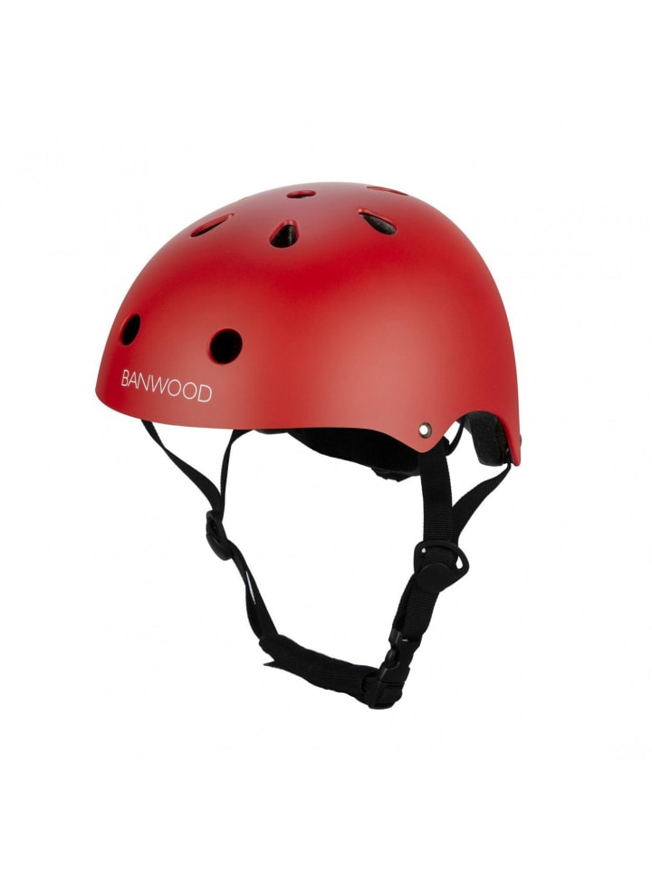 

Велосипедный шлем для детей от 3 до 7 лет, красный BANWOOD