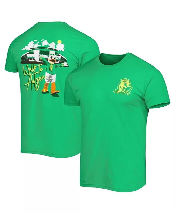 

Мужская зеленая футболка Oregon Ducks Hyperlocal Image One