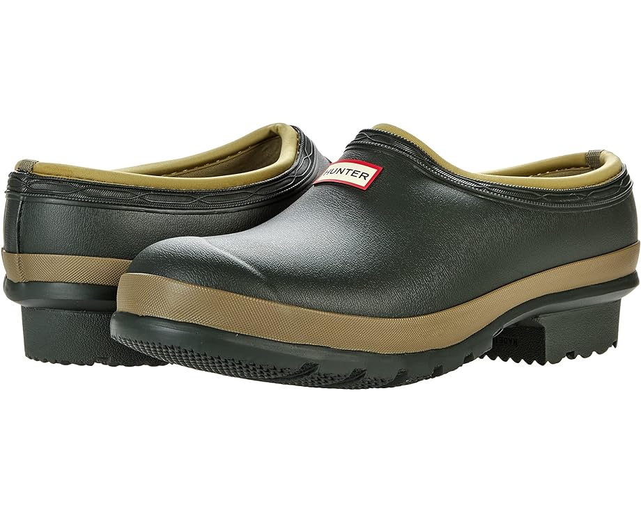 

Ботинки Hunter Gardener Neo Lined Clog, цвет Dark/Olive