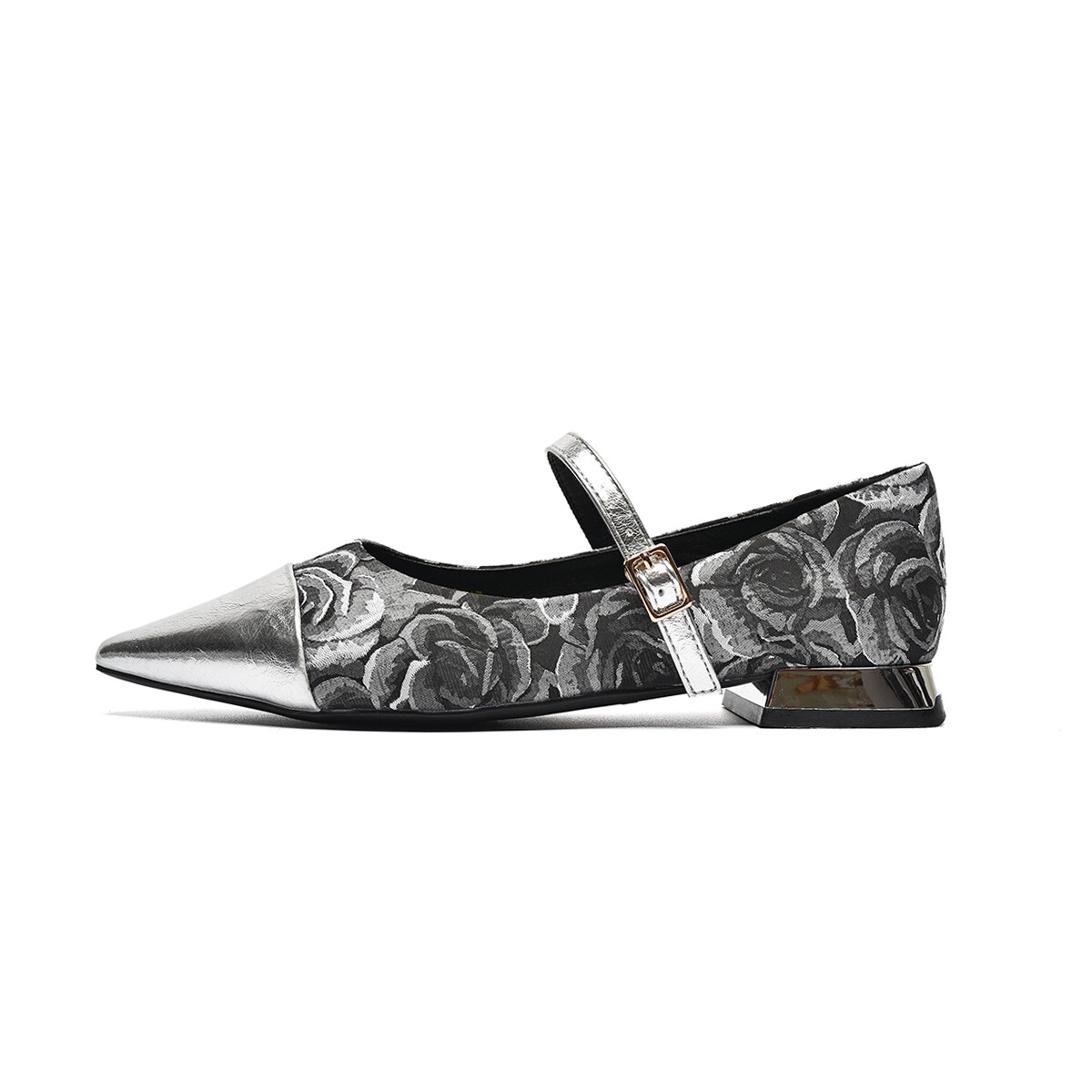 

Туфли Мэри Джейн женские Shoe Lady, серебряный