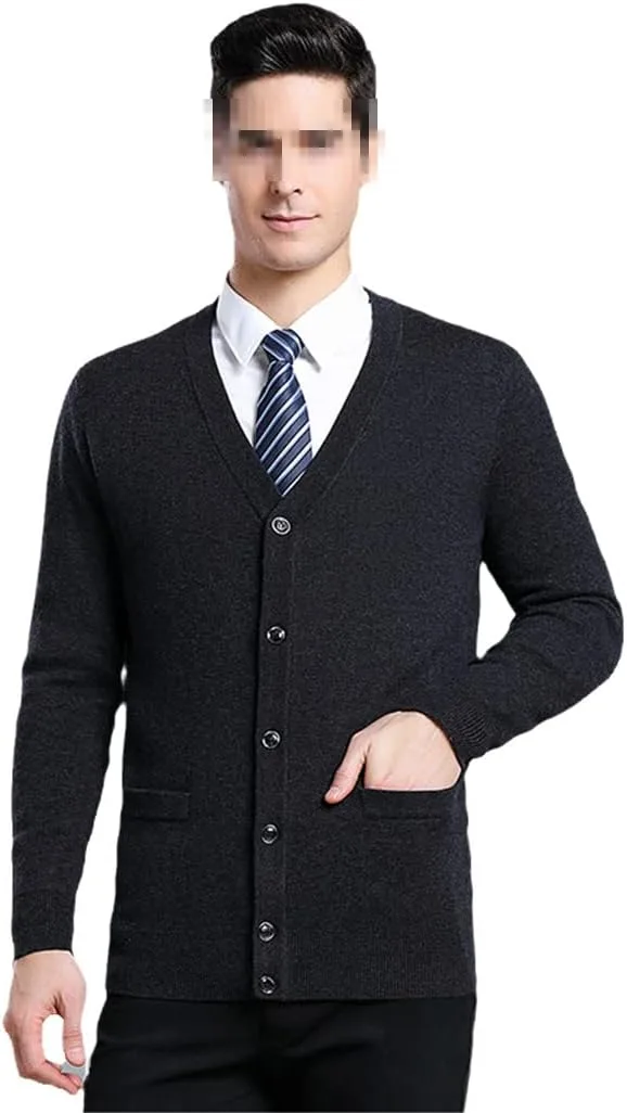 

Мужской кардиган V-образного выреза Slim Fit YTR6TW