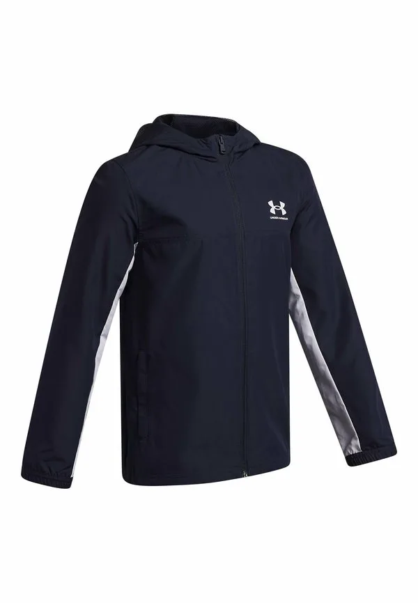 Водонепроницаемая куртка rival из тканого материала Under Armour, Midnight Navy — фото 3