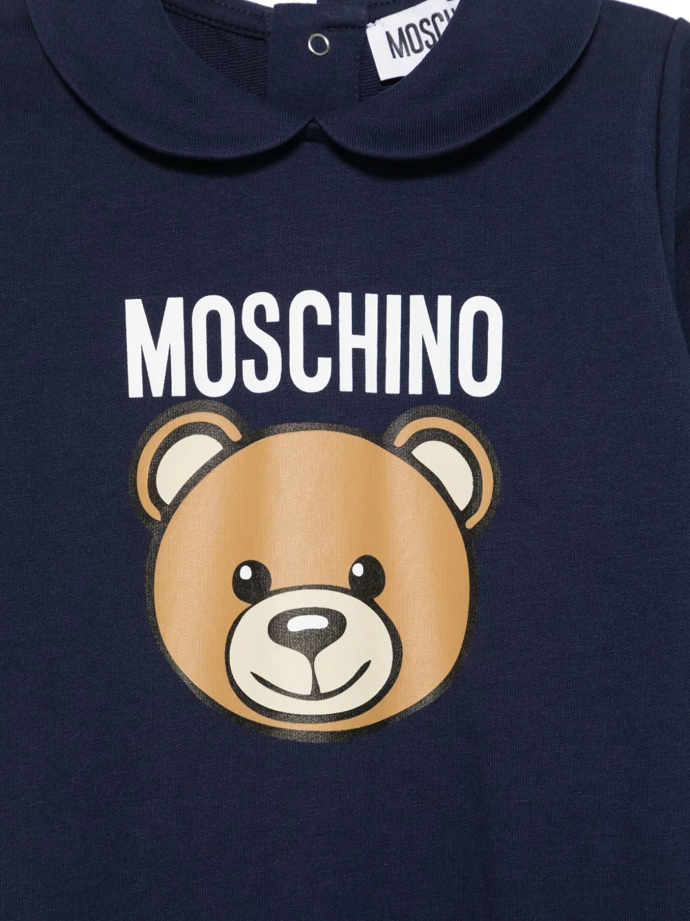 Пижама с принтом Teddy Bear Moschino Kids, синий — фото 3