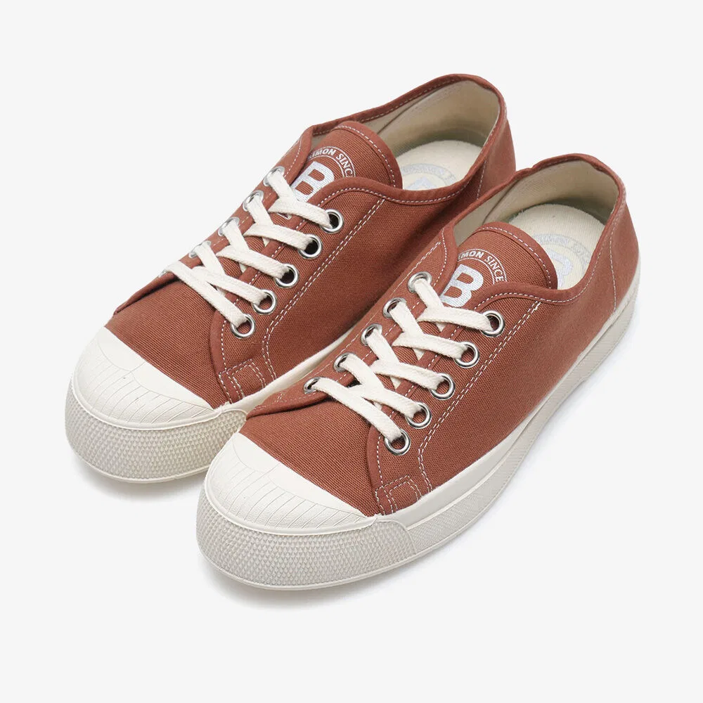 Мужские низкие кеды Romy B79 цвета коньяк от Bensimon