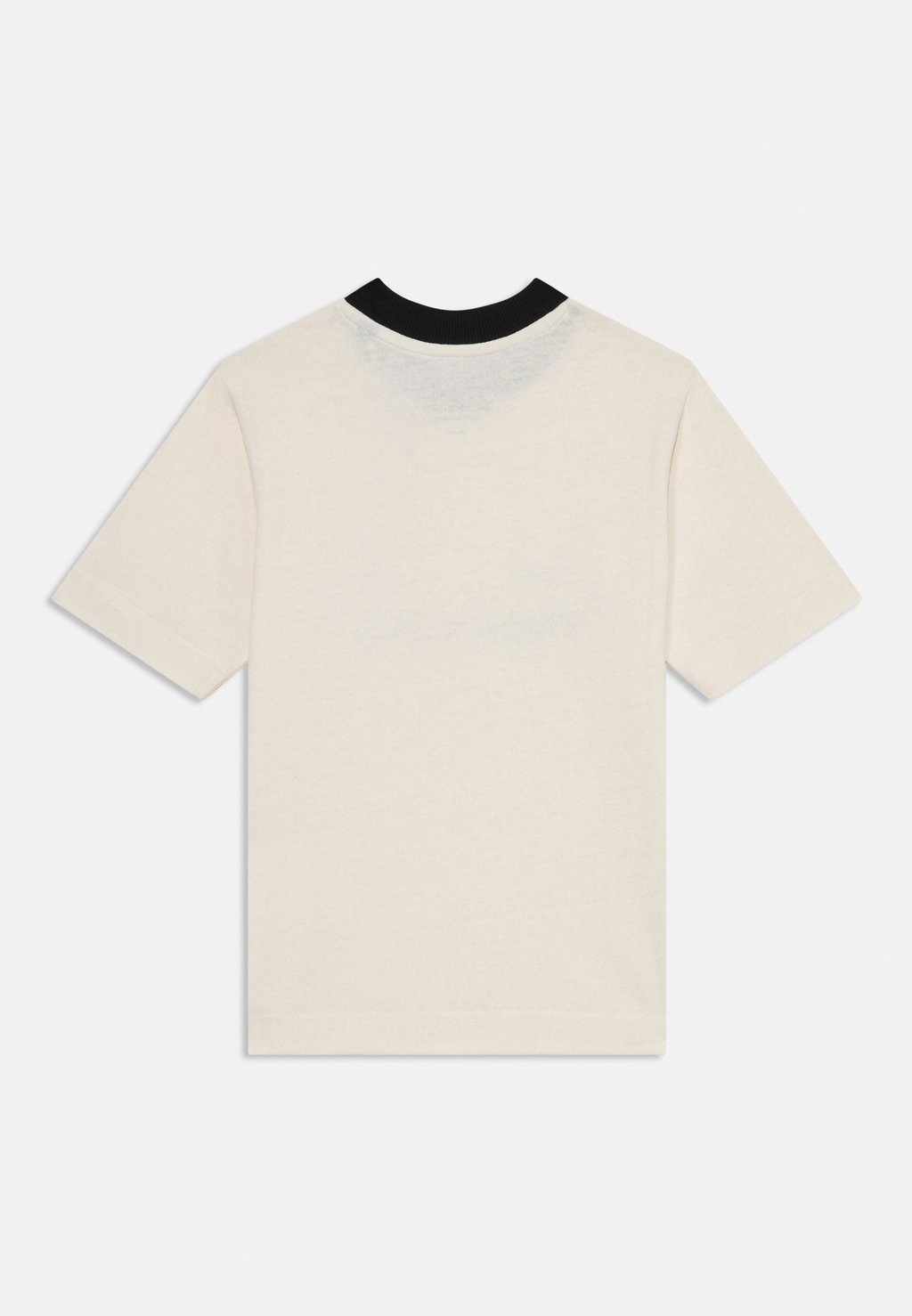 Футболка с принтом JCORETREAT CONTRAST TEE CREW Jack & Jones Junior, слоновая кость — фото 2