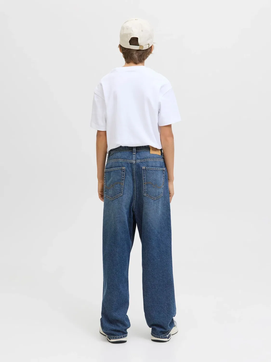 Джинсы extra baggy fit, JACK & JONES Junior, синий деним — фото 4