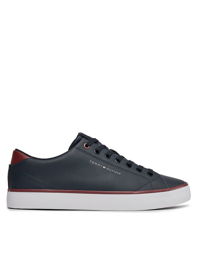 

Кроссовки Th Hi Vulc Core Low Leather Tommy Hilfiger, темно-синий