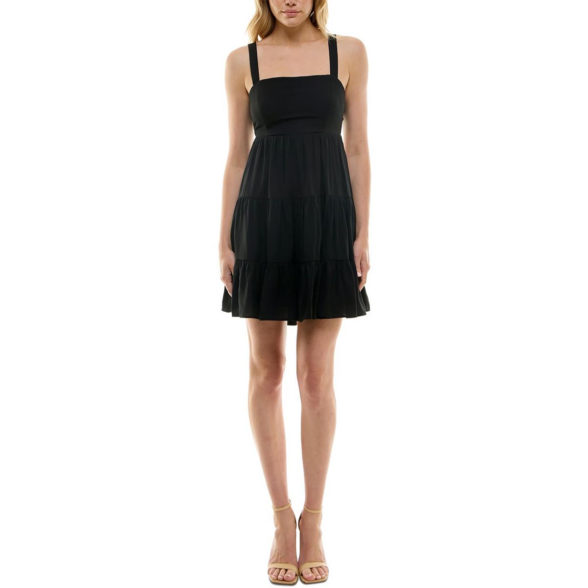 

Платье Juniors Womens Tiered Rayon Fit & Flare Trixxi