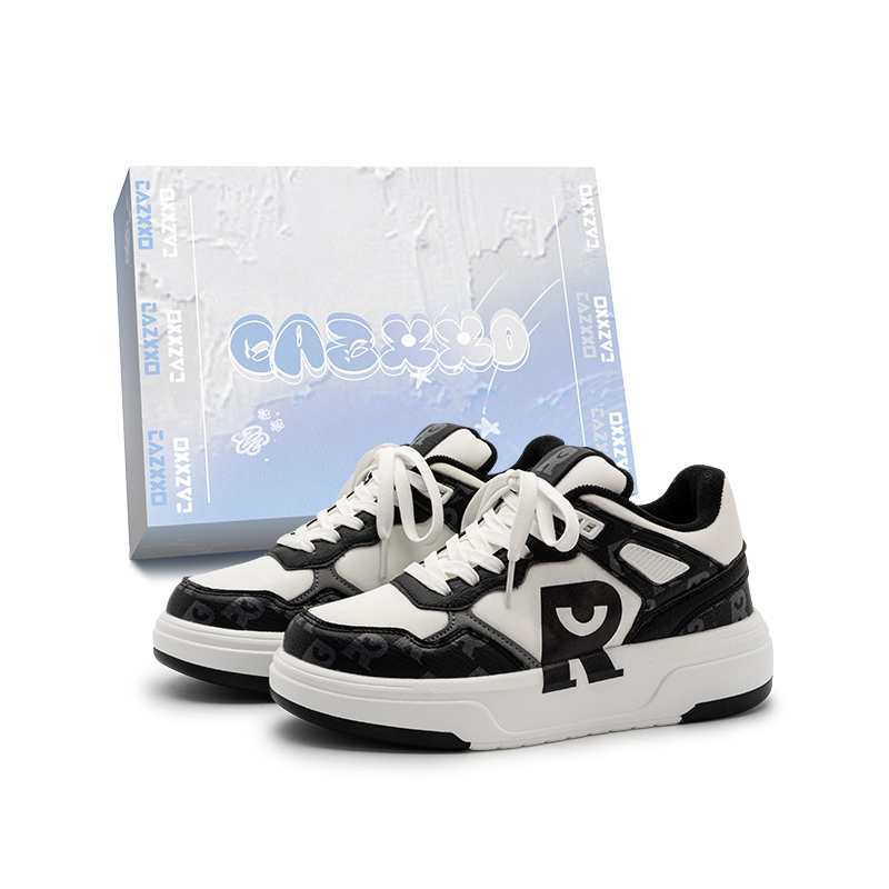 

CAZXXO Низкие скейтерские кроссовки унисекс графитово-черные, цвет Graphite Black