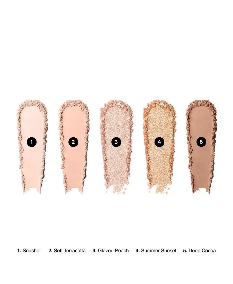 Палитра теней для век Nudes Bobbi Brown, Peachy Nudes — фото 3