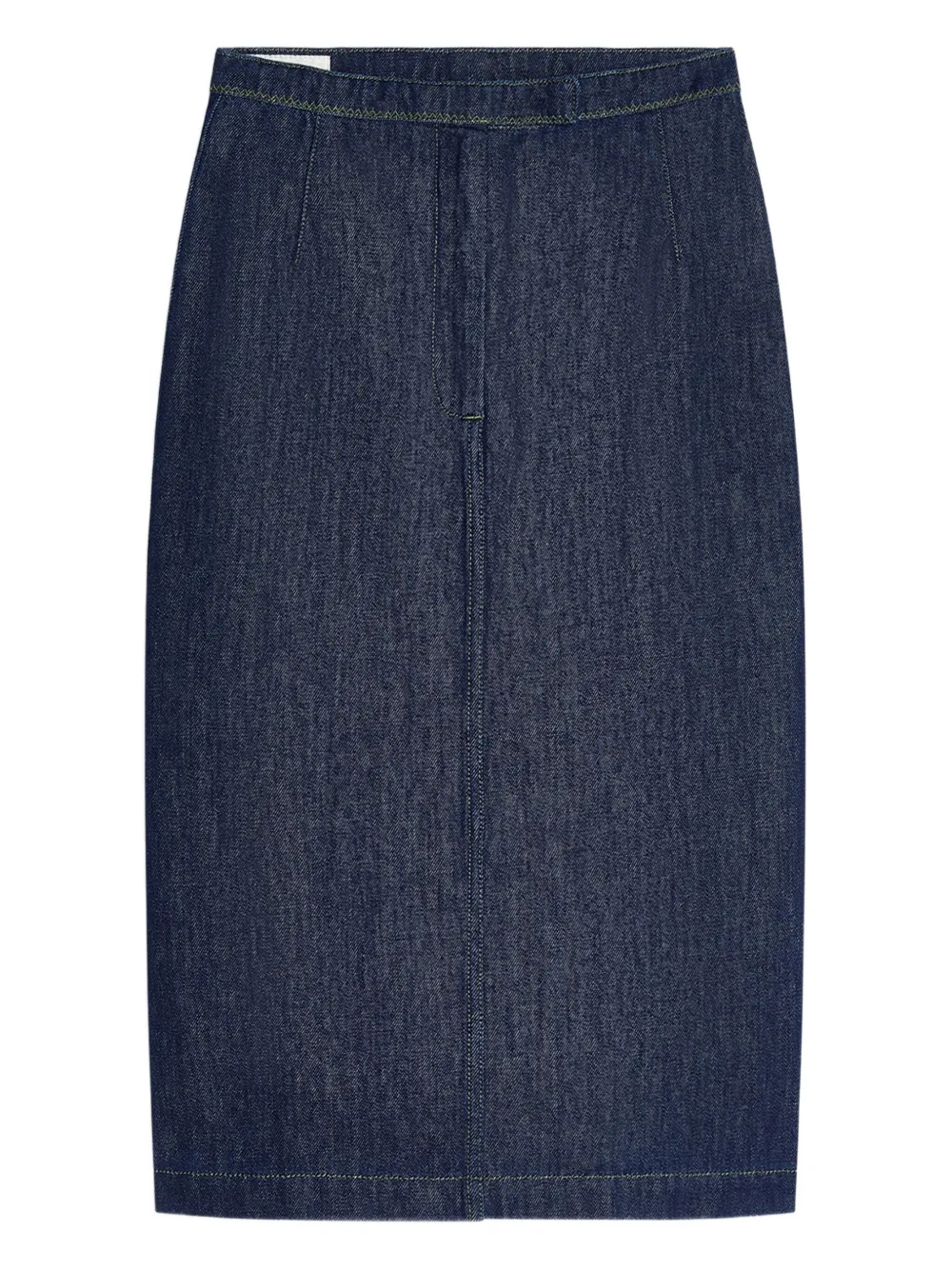 

Джинсовая юбка миди DRIES VAN NOTEN, синий