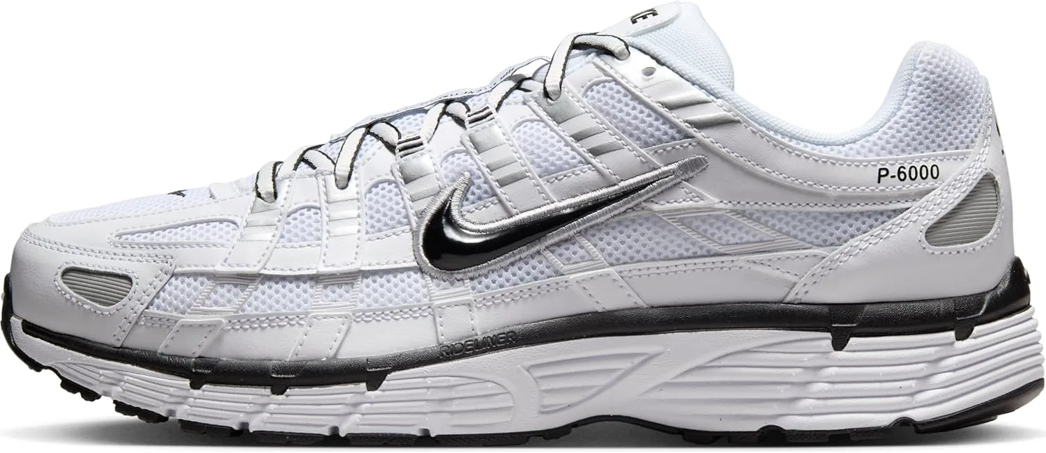 Мужские кроссовки Nike P-6000, металлик серебристый