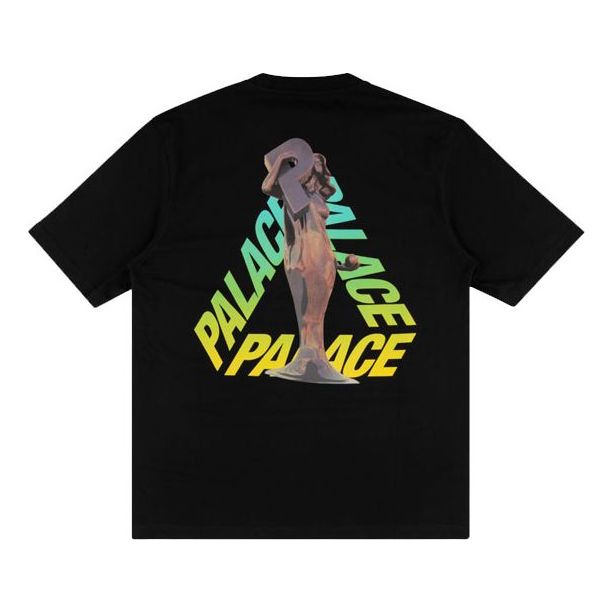 

Футболка PALACE Rolls P3 Back Logo Gradient Large Triangle Printing Short Sleeve Unisex Black, черный