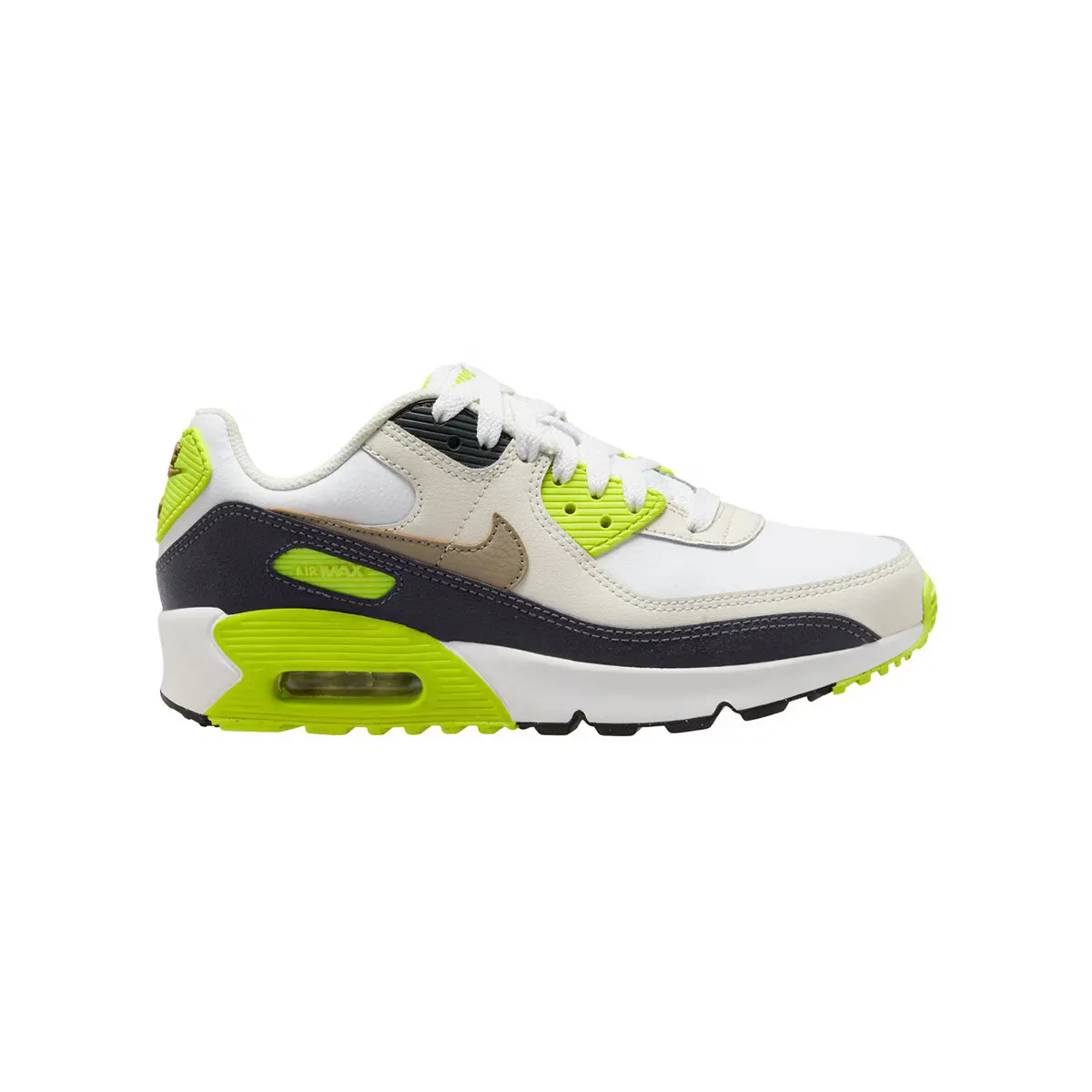 

Детская повседневная обувь Air Max 90 EasyOn Nike, белый