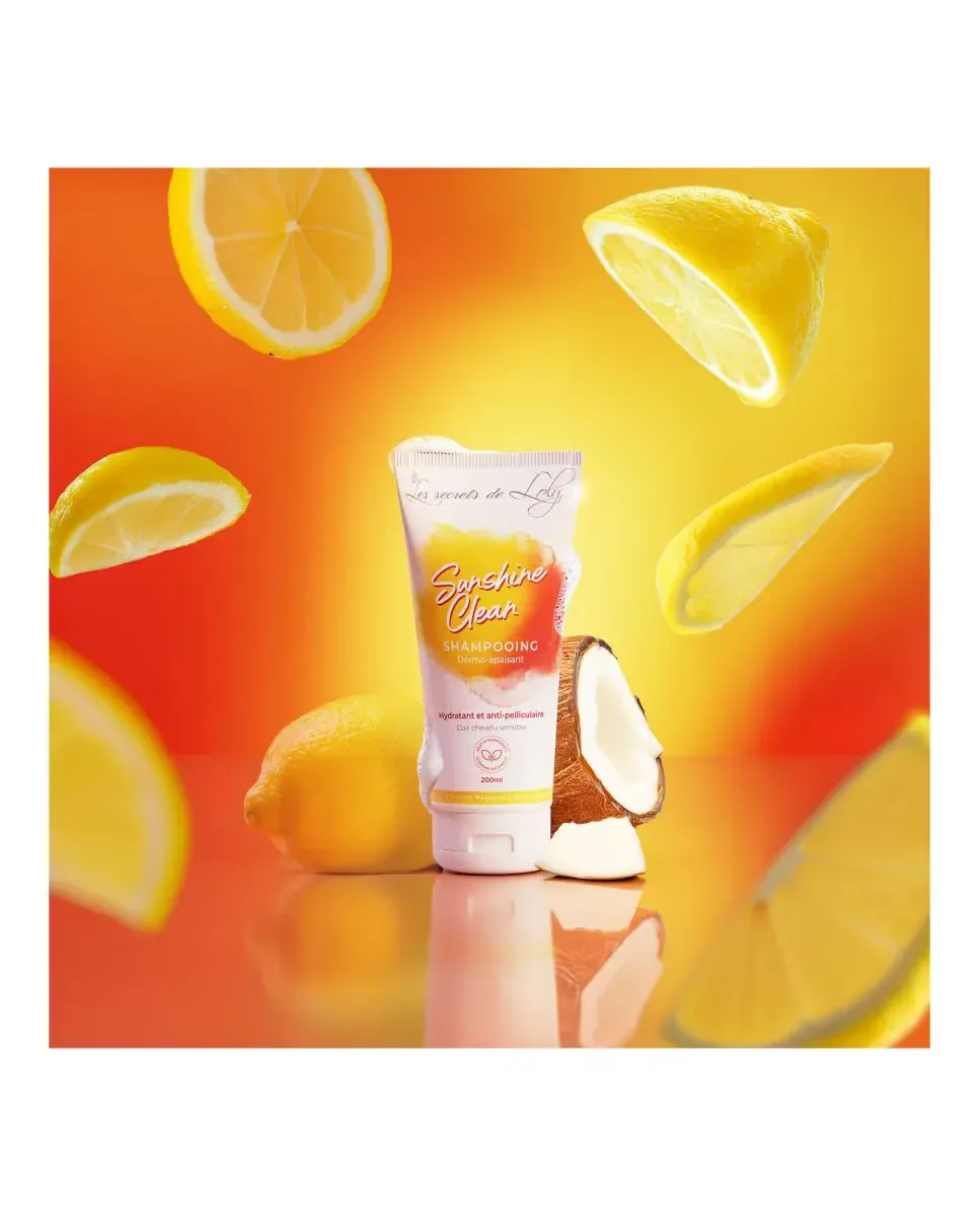 Шампунь для чувствительной кожи головы Sunshine Clean 200 мл Les Secrets De Loly — фото 2