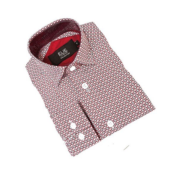 Мальчиковая рубашка с коротким рукавом slim fit Elie Balleh