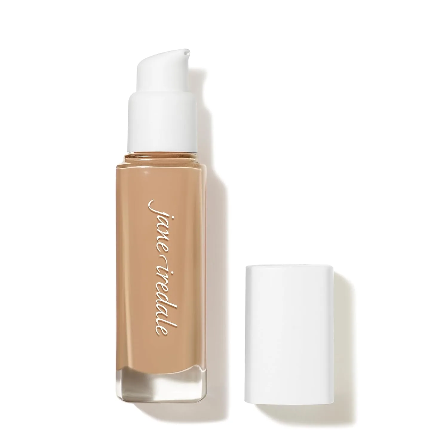 Тональный крем Jane Iredale Skintuition SPF 30 для придания коже сияния, улучшает и защищает кожу, среднее покрытие, естественный финиш, веганский, не тестируется на животных., 30 Light Medium