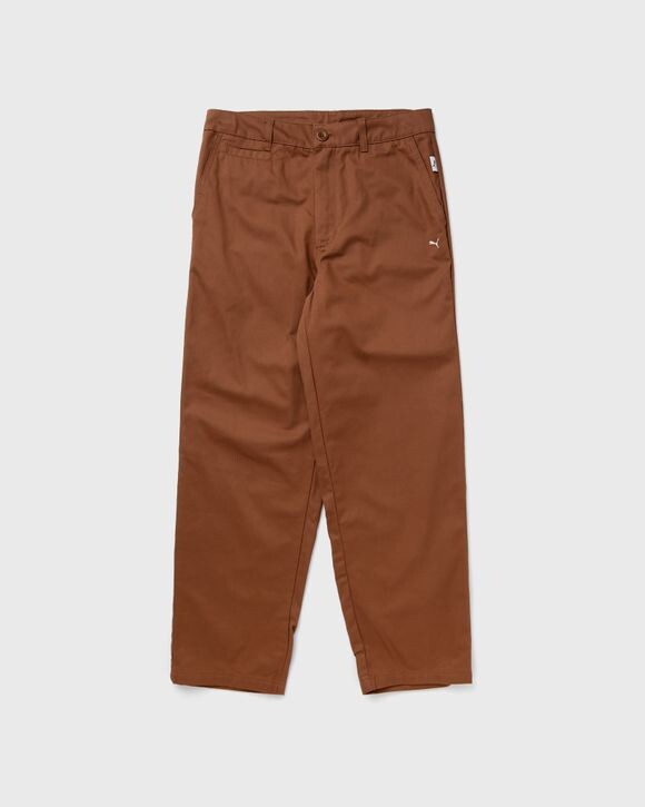 

Брюки Puma Mmq Chino Pants, цвет brown mushroom
