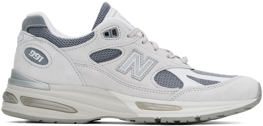 Серые кроссовки MADE in UK 991v2 New Balance