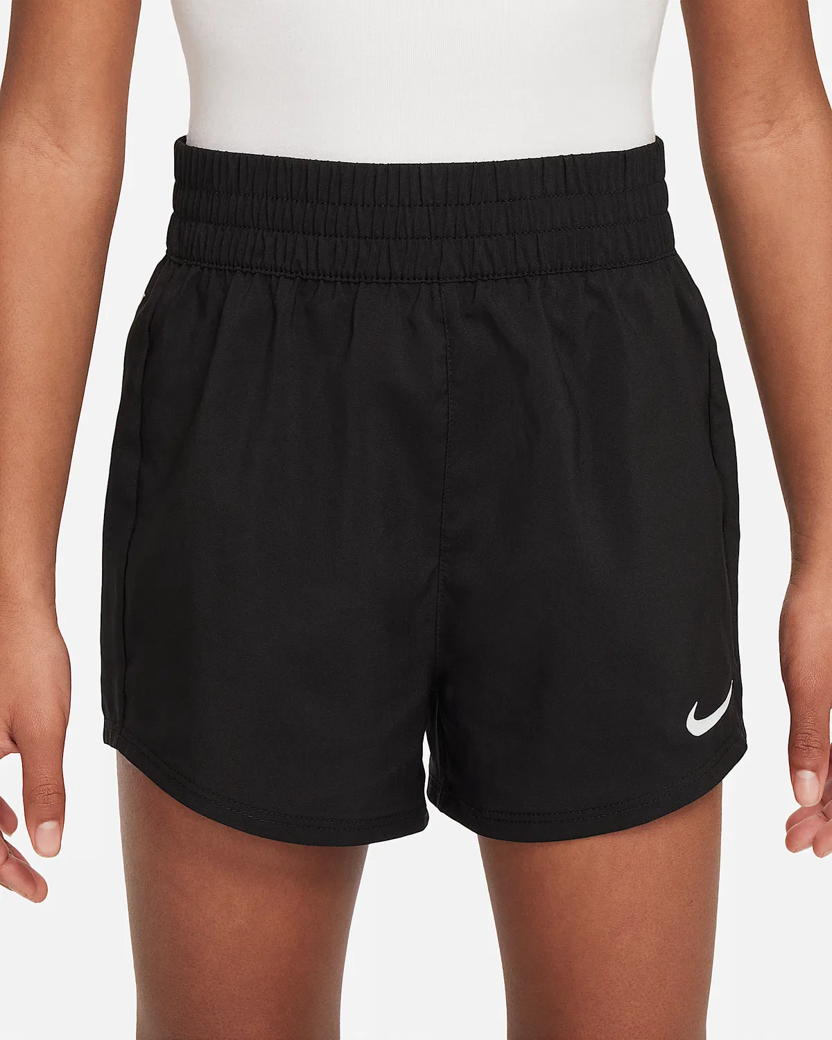Детские шорты Nike Dri-FIT One Woven, Black — фото 2