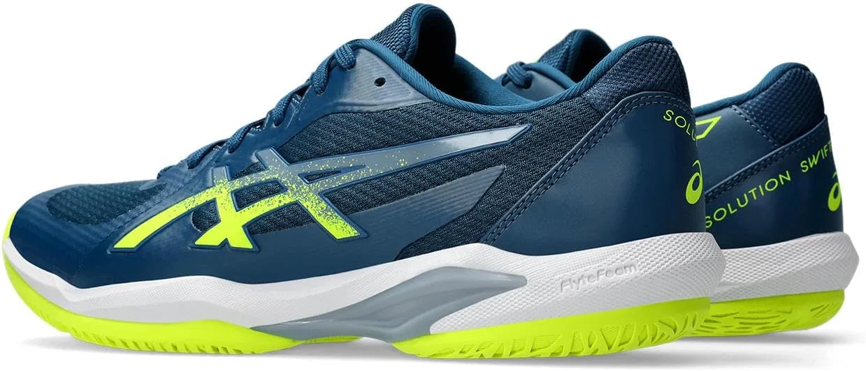 Мужские кроссовки ASICS Solution Swift FF 2, 2-Mako Blue Safety Yellow — фото 2
